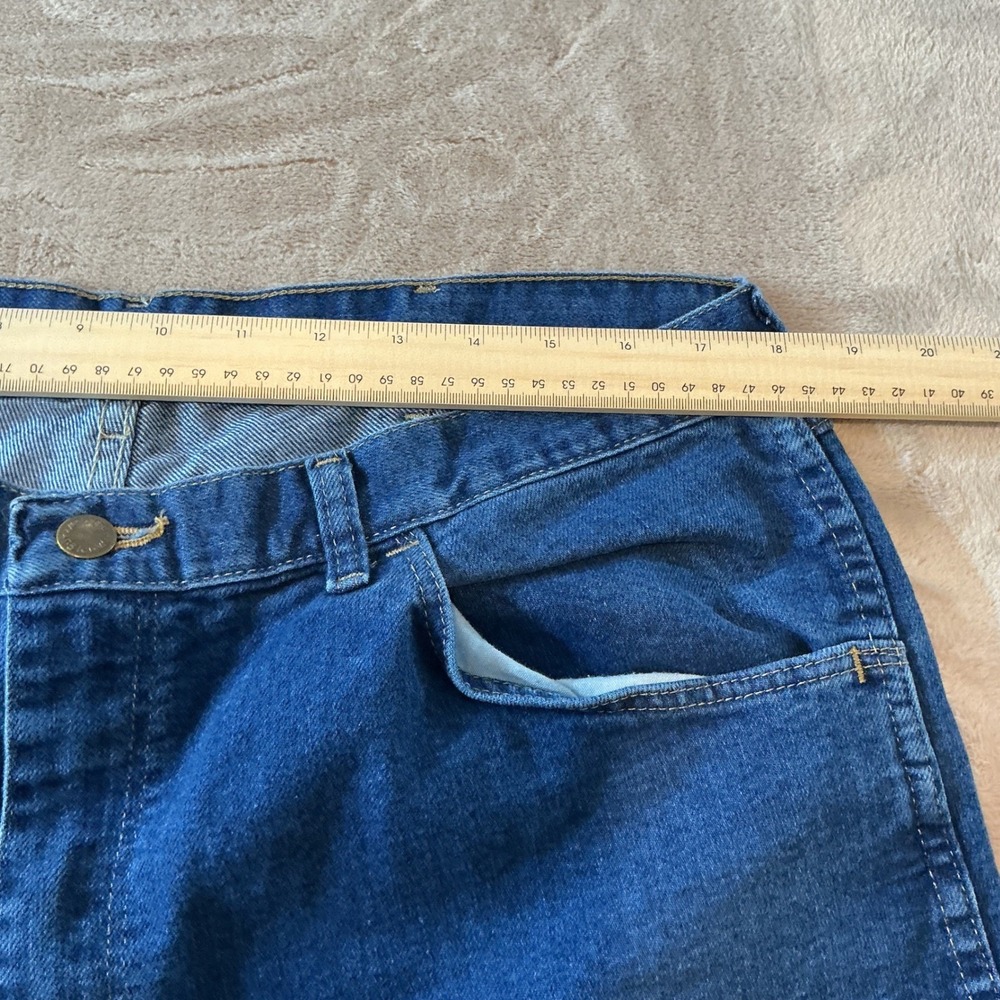 Wrangler Mens Regular Fit Blue Jeans 38x32 Medium Wash Denim 85900DW - Picture 11 of 11